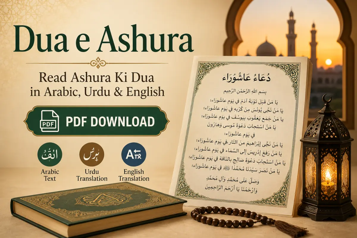 Dua e Ashura PDF – Read Ashura Ki Dua in Arabic, Urdu & English — illustration 1