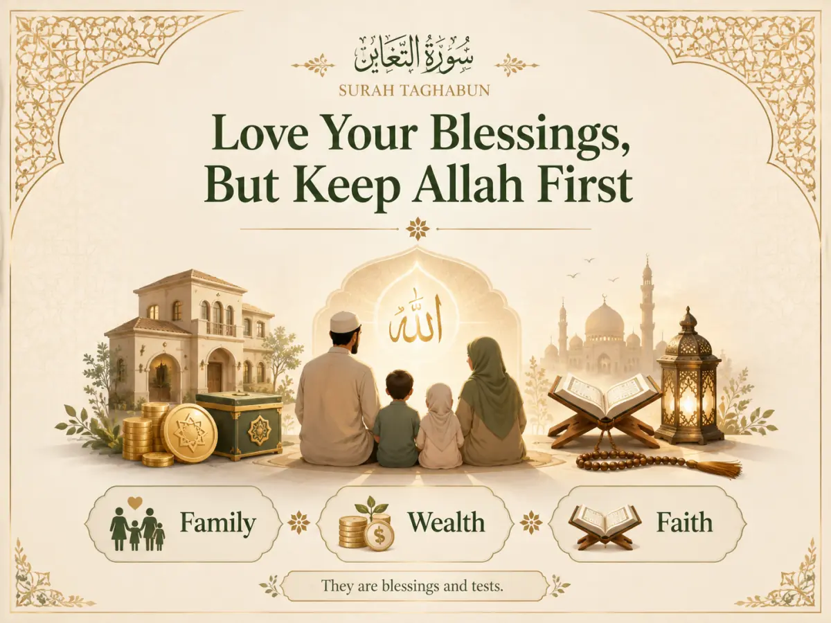 Surah Taghabun Benefits: Spiritual Lessons, Virtues and Rewards — illustration 4